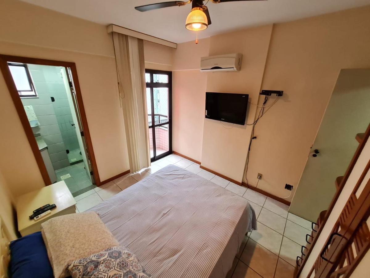 Apt Encantador Centro Guarapari, Completo, 50 M Da Praia Eksteriør bilde
